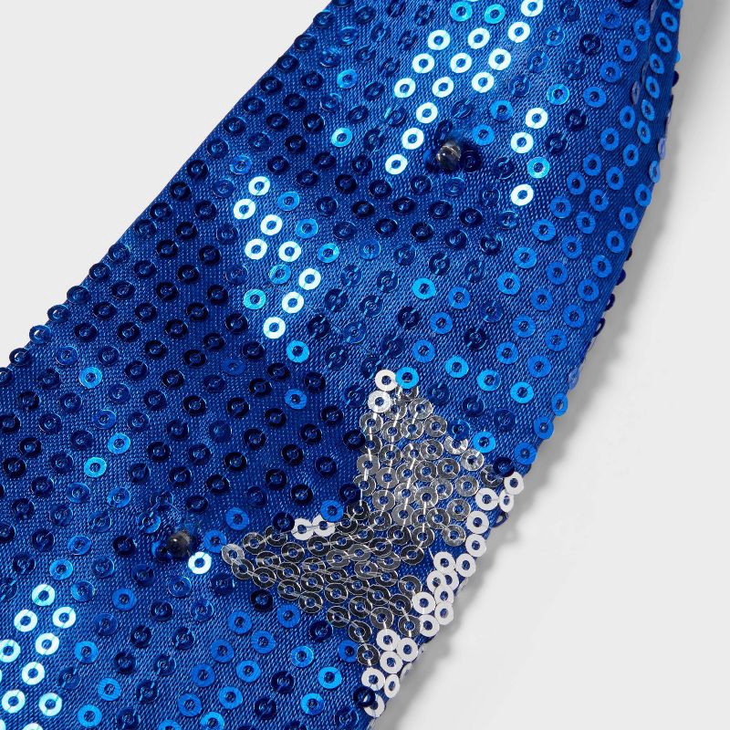 slide 3 of 3, Adult Light Up Sequin Tie July4th Costume Wearable Accessories - Sun Squad™, 1 ct