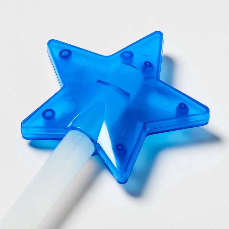 slide 3 of 3, 6ct Stars Mini Wands Glow Sticks - Sun Squad™, 6 ct