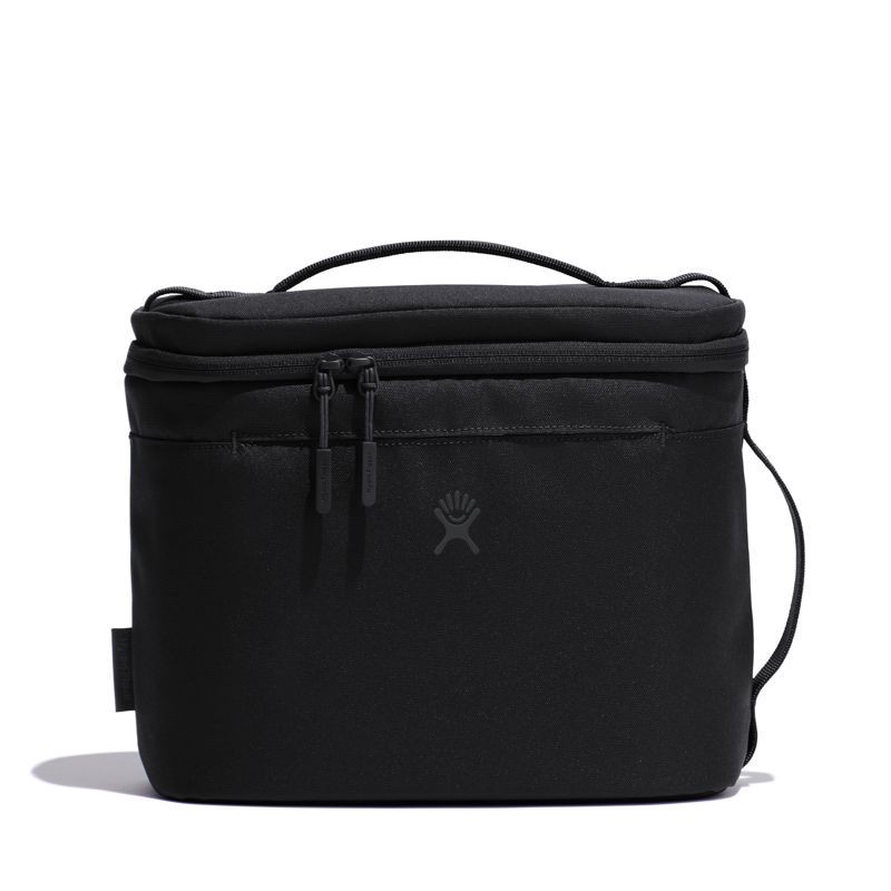 slide 1 of 3, Hydro Flask Insulated Lunch Bag - Black: BPA-Free, Polyester, Solid Pattern, 1 ct