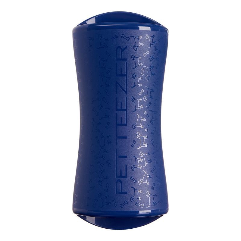 slide 3 of 9, Tangle Teezer Pet Teezer Large Dog Grooming Brush - Navy Blue, 1 ct