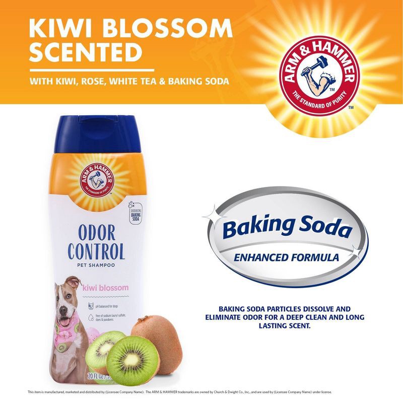 slide 6 of 7, Arm & Hammer Floral and Fruit Scented Super Deodorizing Dog Shampoo, 1 ct