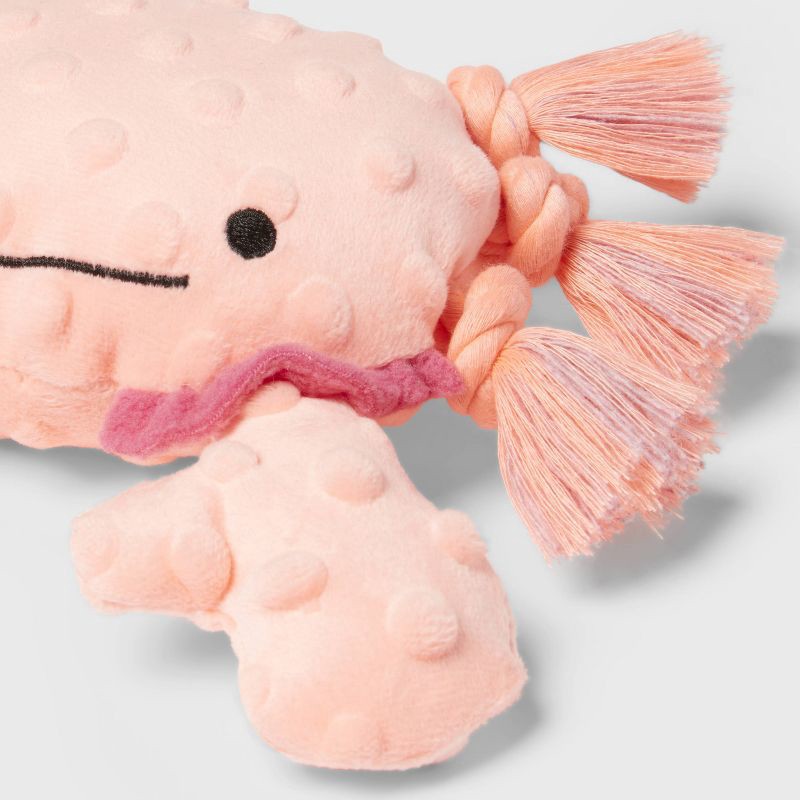 slide 3 of 3, 6.75" Crab Rope Plush Dog Toy - Sun Squad™, 1 ct