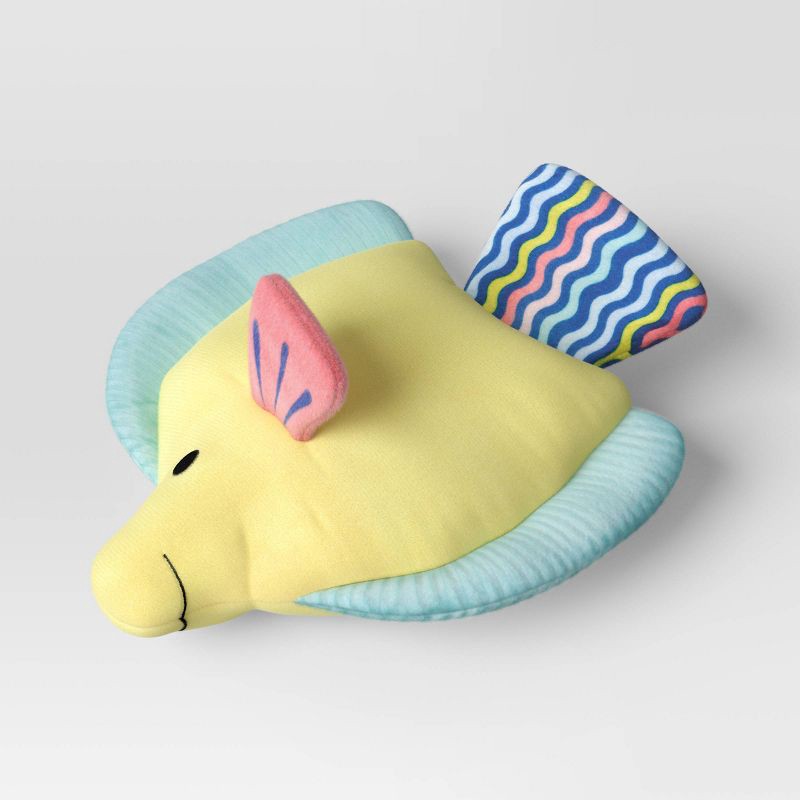 slide 3 of 3, Crinkle Fish Dog Plush Toy - Sun Squad™, 1 ct