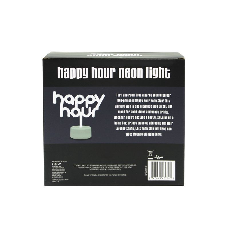 slide 2 of 4, NPW Happy Hour Neon Light Gifting, 1 ct