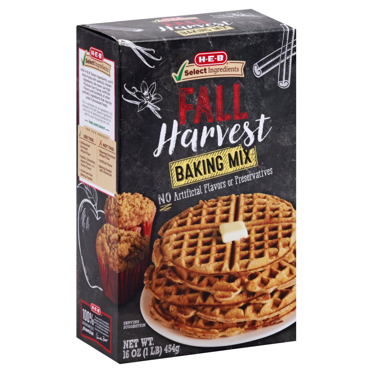 slide 1 of 1, H-E-B Select Ingredients Fall Harvest Baking Mix, 16 oz