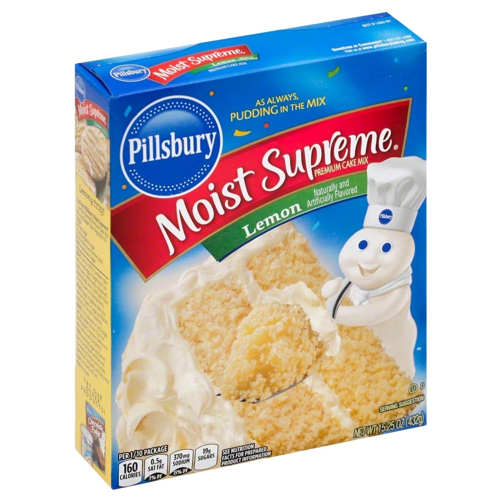 slide 1 of 1, Pillsbury Lemon Cake, 15.25 oz