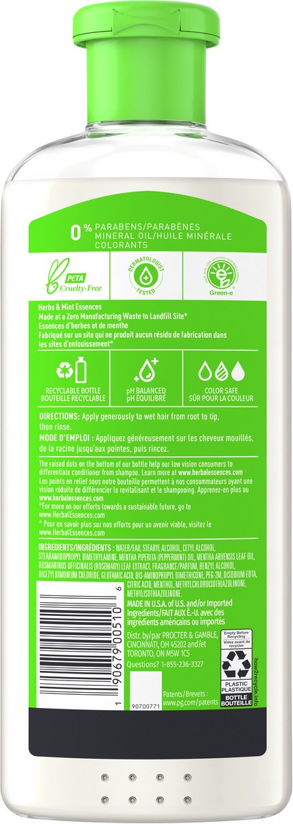 slide 6 of 6, Herbal Essences Daily Detox Quench Conditioner, Hydrating & Color Safe 11.7 fl oz, 11.7 fl oz