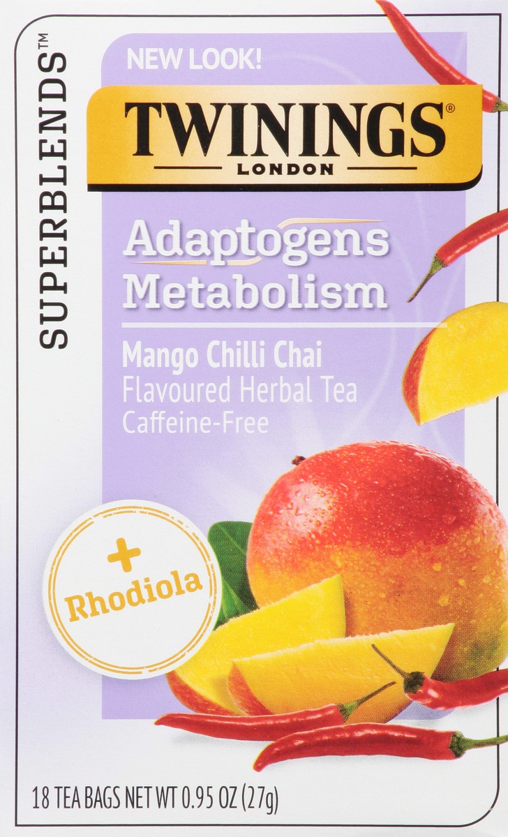 slide 8 of 9, Twinings Of London Adaptogen Mango Chilli Chai Herbal Tea Bags - 0.95 oz, 0.95 oz