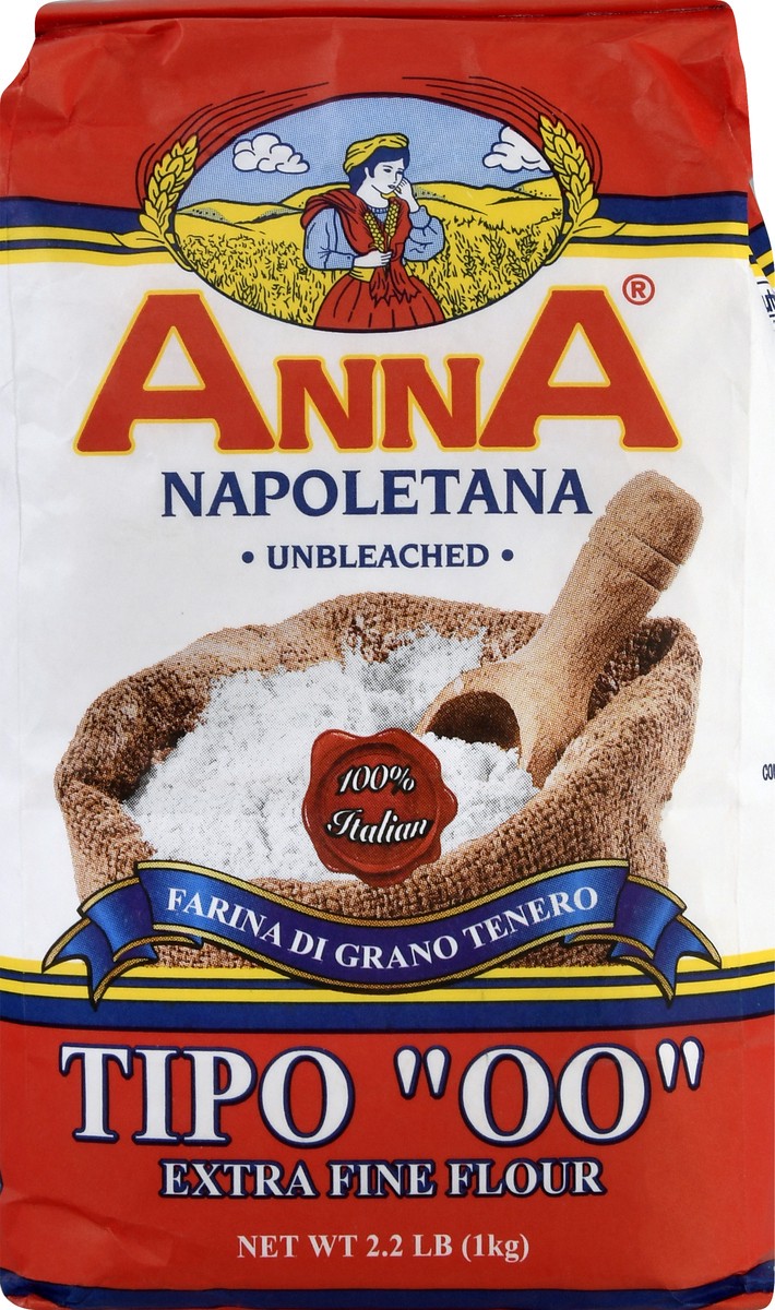 slide 2 of 9, Anna Napoletana Extra Fine Tipo "00" Flour, 2 lb