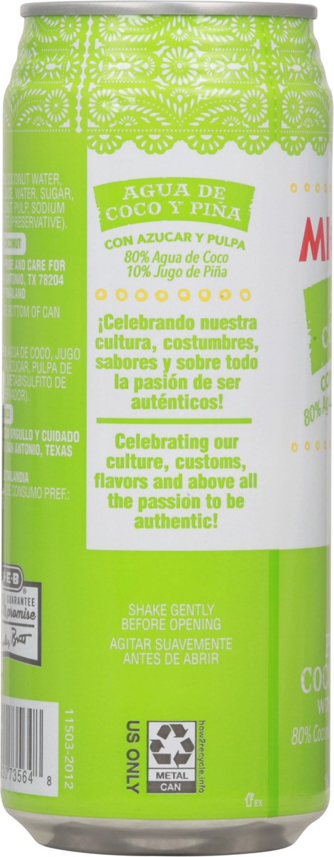 slide 4 of 12, Mi Tienda Pineapple Coconut Water with Pulp - 16.5 oz, 16.5 oz