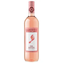 Barefoot Cellars Pink Moscato Wine 750ml