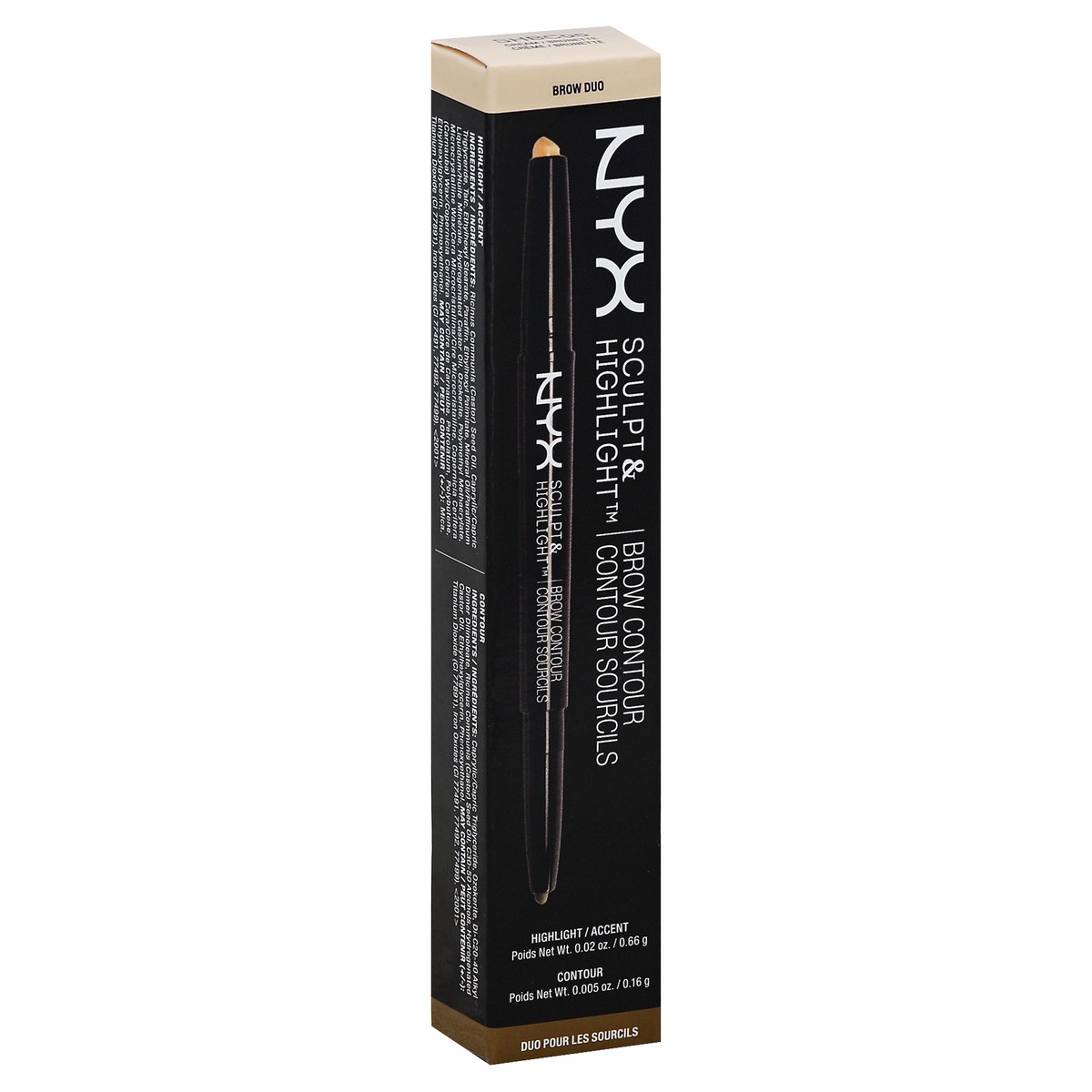 slide 5 of 5, NYX Professional Makeup Brow Contour 1 ea, 0.025 oz