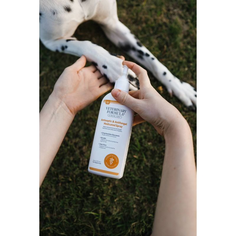 slide 5 of 5, Veterinary Formula Clinical Care Antiseptic and Antifungal Dog and Cat Spray - 8 fl oz, 8 fl oz