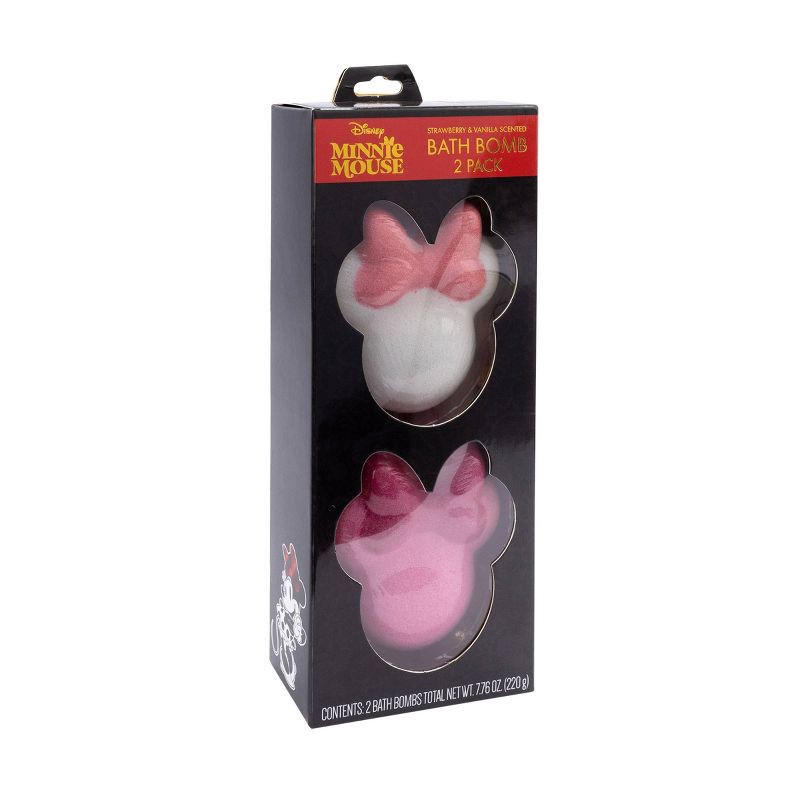 slide 3 of 4, Minnie Mouse Bath Bomb Set - 2pk, 2 ct