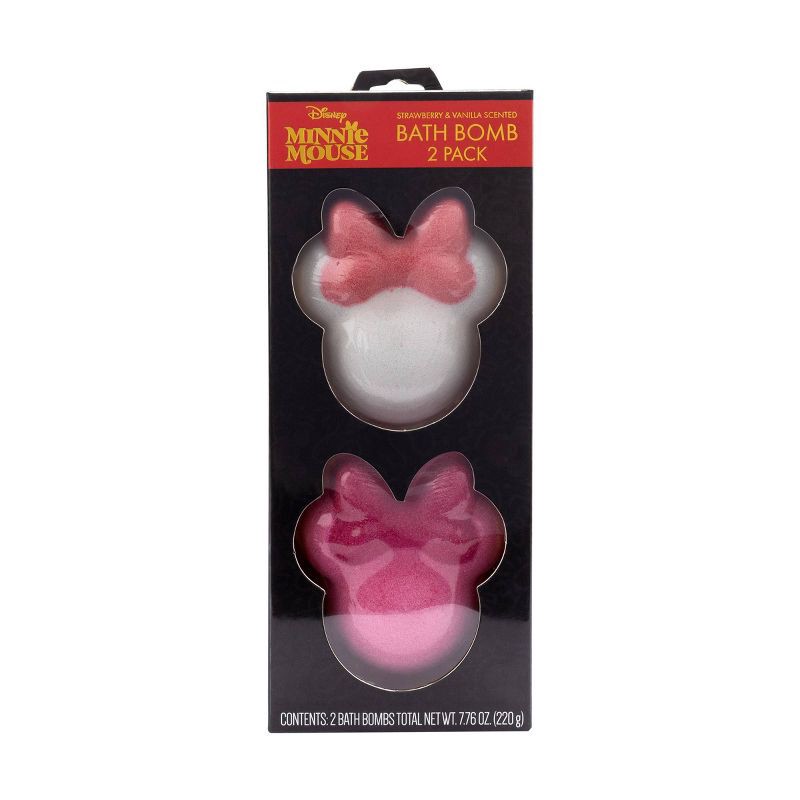 slide 1 of 4, Minnie Mouse Bath Bomb Set - 2pk, 2 ct