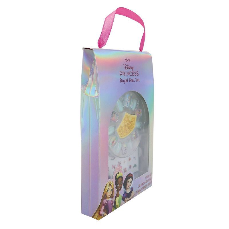 slide 3 of 4, Disney Princess Asst Royal Fake Nail Set, 1 ct