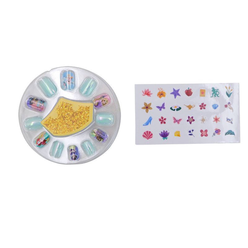 slide 4 of 4, Disney Princess Asst Royal Fake Nail Set, 1 ct