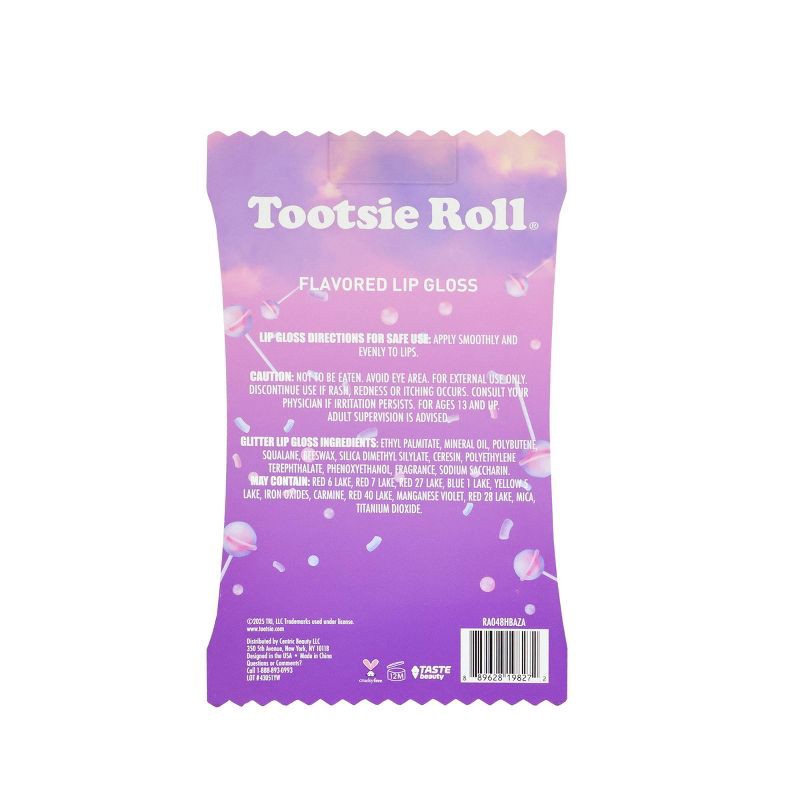 slide 2 of 4, Tootsie Roll Asst Lip Gloss Set - 5pk, 5 ct