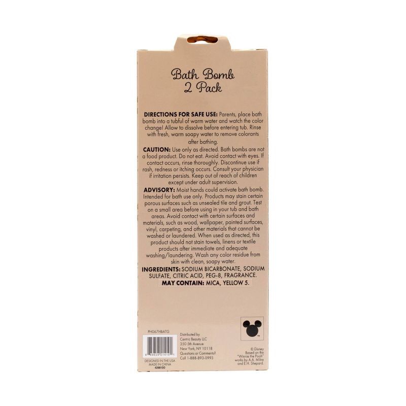 slide 2 of 4, Winnie the Pooh Bath Bomb Set - 2pk, 2 ct