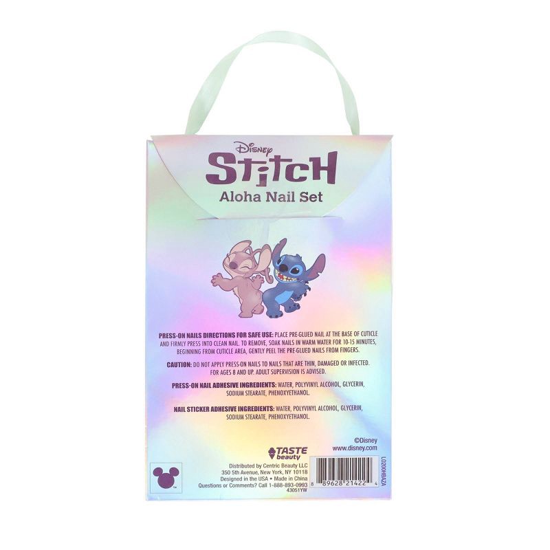 slide 2 of 4, Stitch Asst Aloha Nail Set, 1 ct