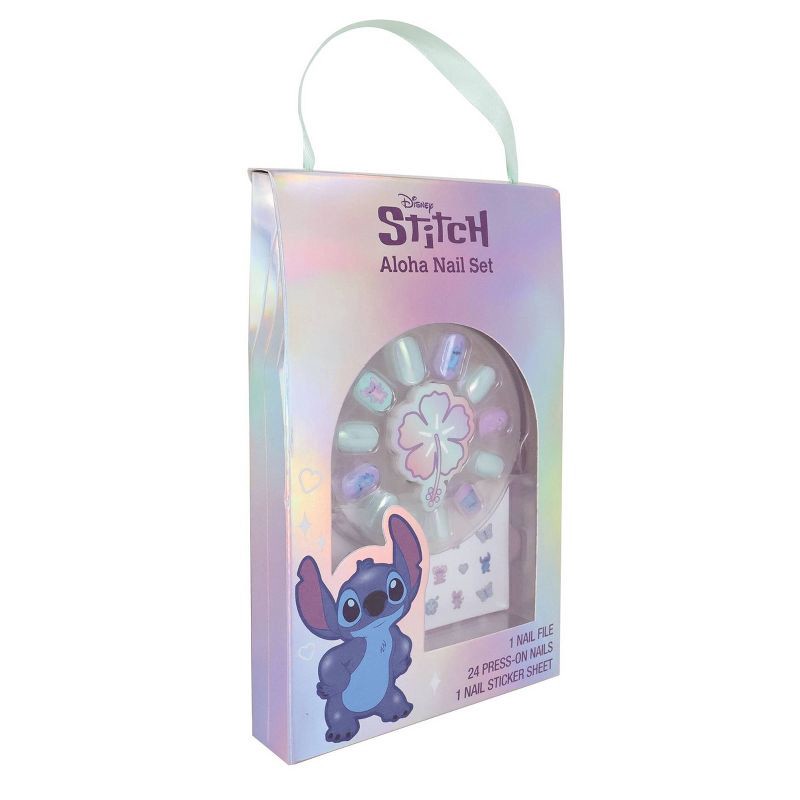 slide 3 of 4, Stitch Asst Aloha Nail Set, 1 ct