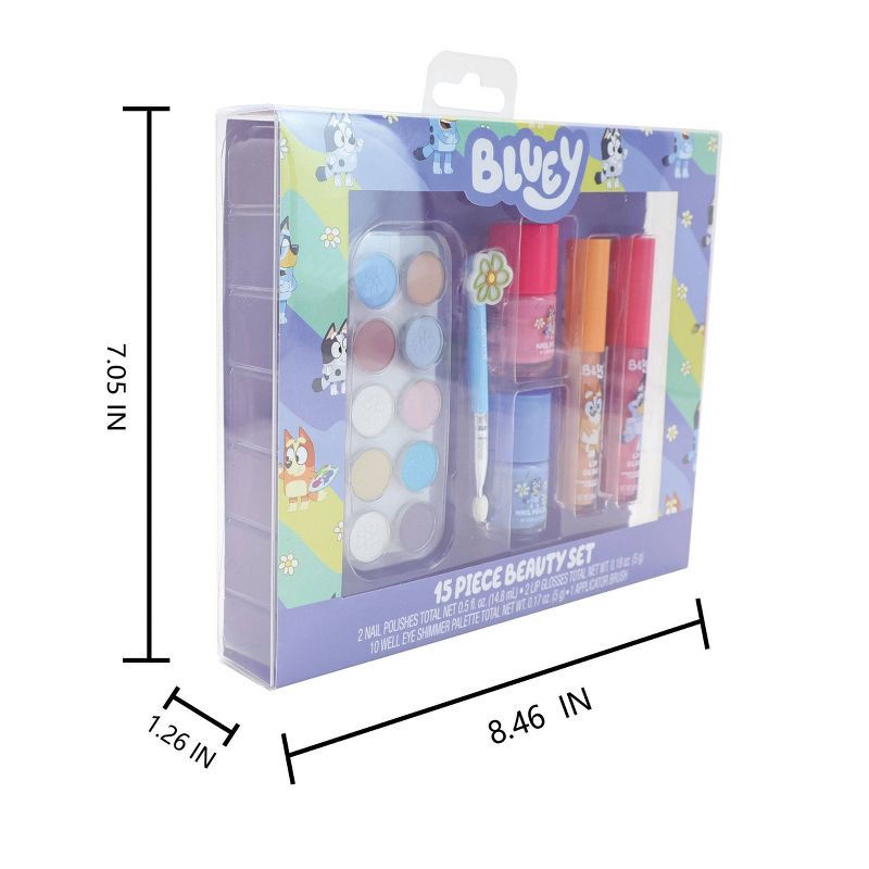 slide 3 of 4, Bluey Beauty Set in Tin - 6pc, 6 ct