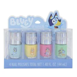 Bluey Nail Polish Set in Acetate Box 4pk - 1.48 fl oz