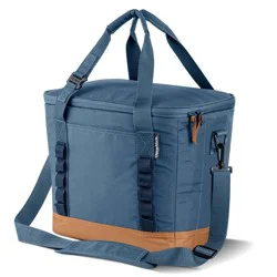 CleverMade Collapsible Tahoe 30 Cans Soft Sided Cooler - Ocean: Water-Resistant with Adjustable Straps
