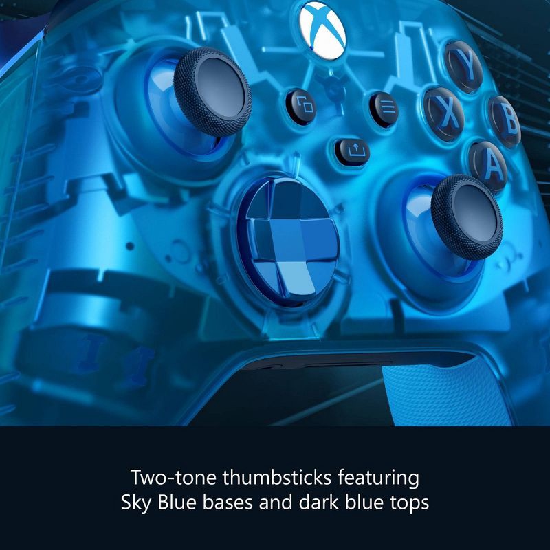 slide 4 of 7, Microsoft Xbox Wireless Controller Sky Cipher Special Edition, 1 ct