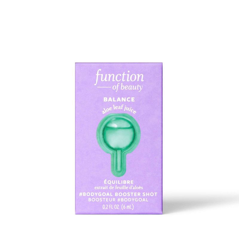 slide 1 of 9, Function of Beauty Balance Bodygoal Booster Shot with Aloe Leaf Juice - 0.2 fl oz, 0.2 fl oz