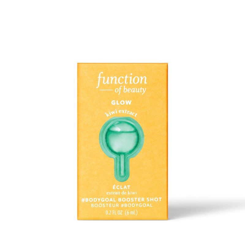 slide 1 of 9, Function of Beauty Glow Bodygoal Booster Shot with Kiwi Extract - 0.2 fl oz, 0.2 fl oz
