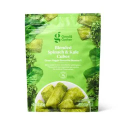 Blended Spinach and Kale Frozen Smoothie Booster Cubes - 10oz - Good & Gather™