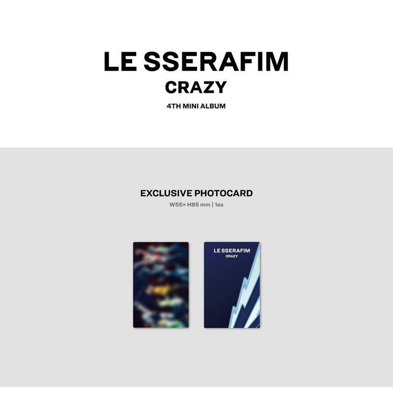 slide 4 of 4, Universal Music Group Le Sserafim - 4th Mini Album - Crazy (Target Exclusive, CD), 1 ct