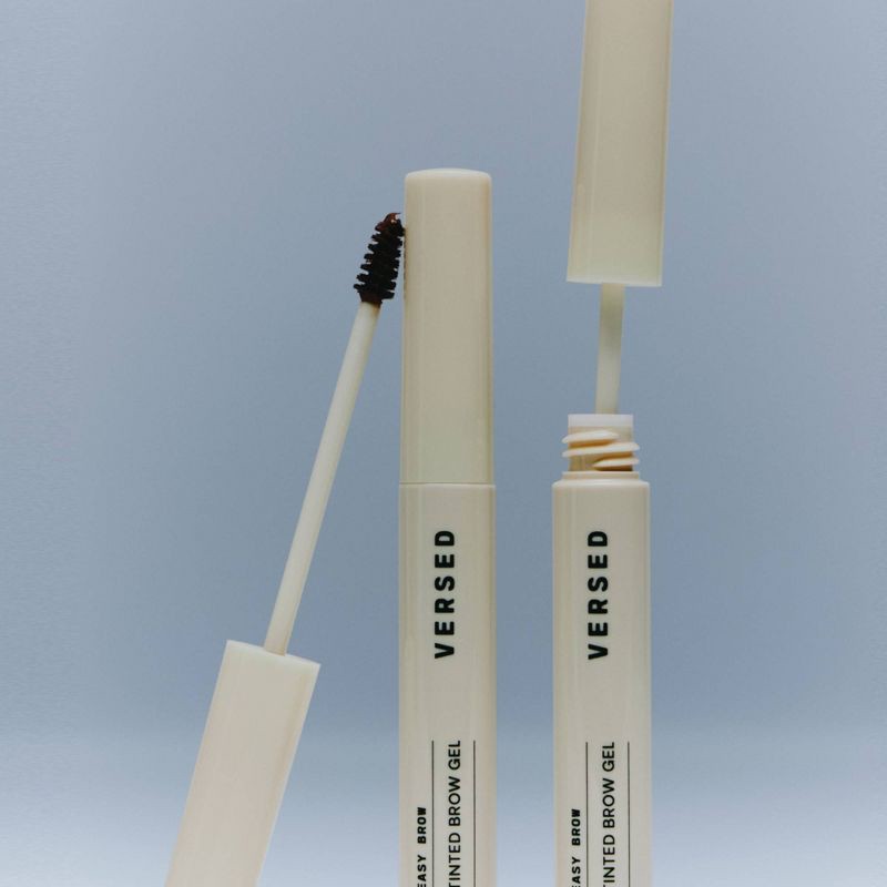 slide 7 of 9, Versed Easy Brow Tinted Brow Gel - Black Brown - 0.14oz, 0.14 oz