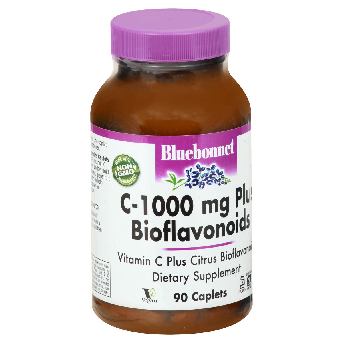 slide 3 of 9, Bluebonnet Nutrition Vitamin C Bioflavonoids, 90 ct; 1000 mg