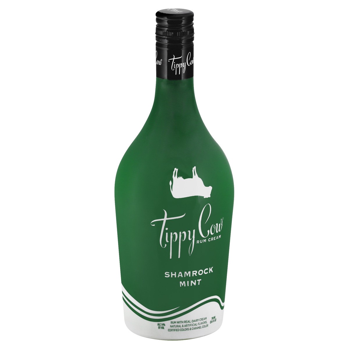 slide 6 of 9, Tippy Cow Shamrock Mint Cream 750 Ml, 1 ct