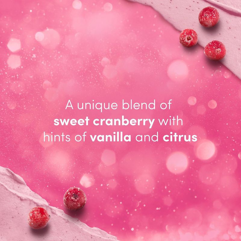 slide 3 of 6, Dove Beauty Limited Edition Mini Body Scrub - Frosted Cranberry - 3.5oz, 3.5 oz
