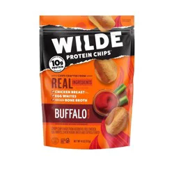 WILDE 10g Protein Chips Buffalo - 4oz