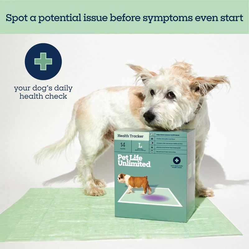 slide 6 of 10, Pet Life Unlimited Health Tracker Dog Pads - 20ct, 20 ct