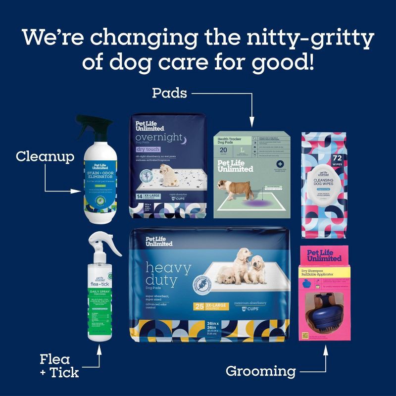 slide 8 of 10, Pet Life Unlimited Health Tracker Dog Pads - 20ct, 20 ct