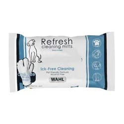 Wahl Refresh Cleaning Unscented Mitts Dog Wipes - 24ct/2pk