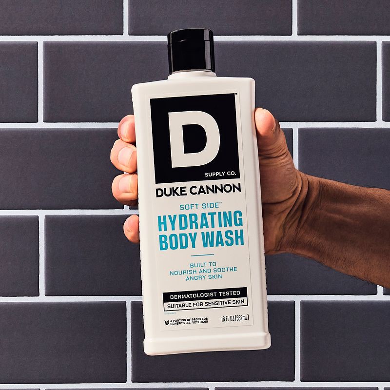 slide 4 of 6, Duke Cannon Supply Co. Soft Side Hydrating Men's Body Wash - 18 fl oz, 18 fl oz