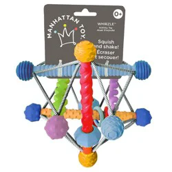 The Manhattan Toy Company Whirzle Baby Learning Toy: Gross Motor Skills, TPE & ABS Materials