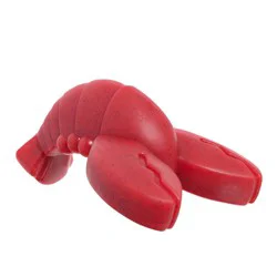 BARK Red Gnawbster Under the Seams Dog Animal Toy: Nylon, Chew, Occupy, Large Breed