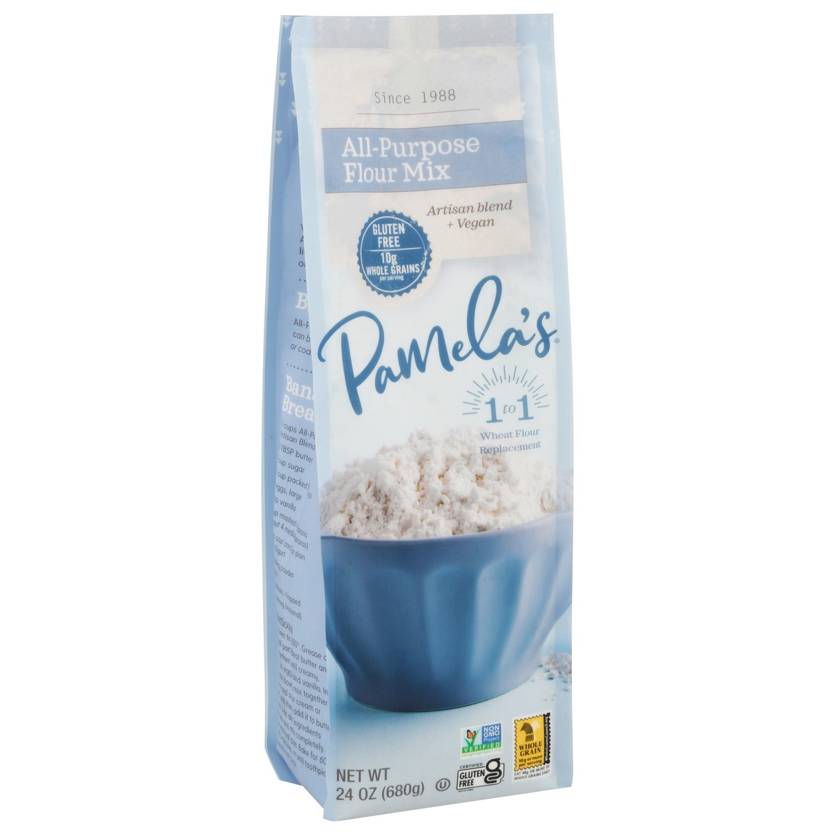 slide 2 of 9, Pamela's All-Purpose Flour Mix 24 oz, 24 oz