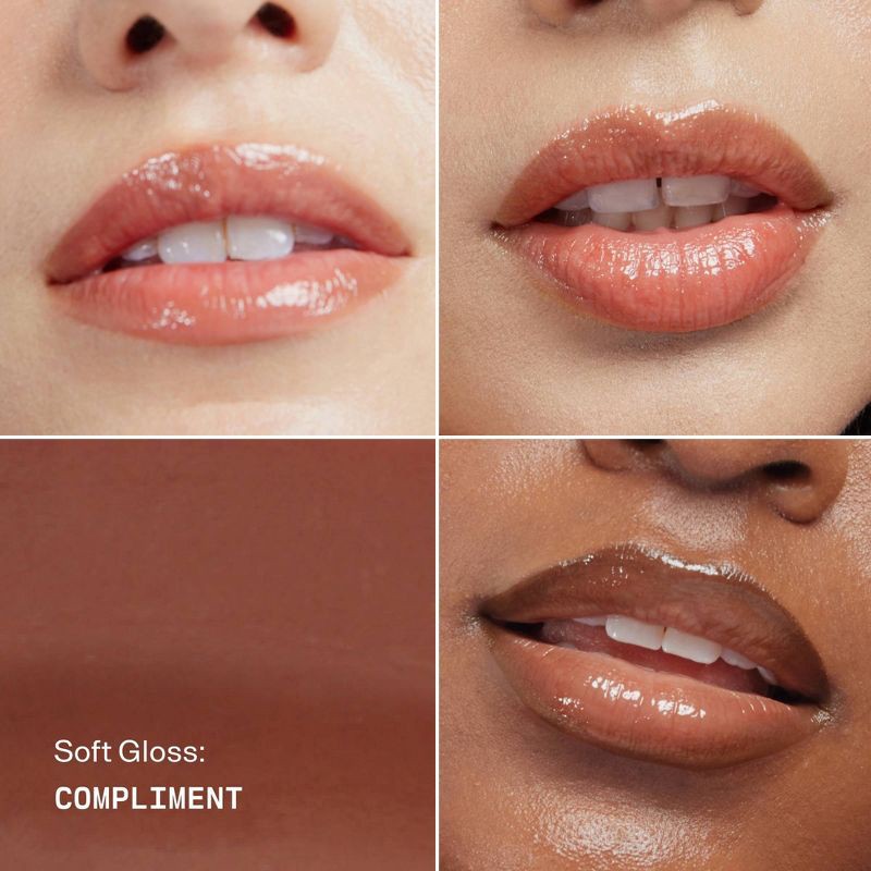 slide 10 of 11, Versed Soft Gloss Tinted Lip Serum - Compliment - 0.06oz, 0.06 oz