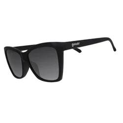 goodr New Wave Renegade Pop G Cateye Sunglasses: Polarized Plastic Lenses, One Size Fits Most, 13+ Years, Black Frame