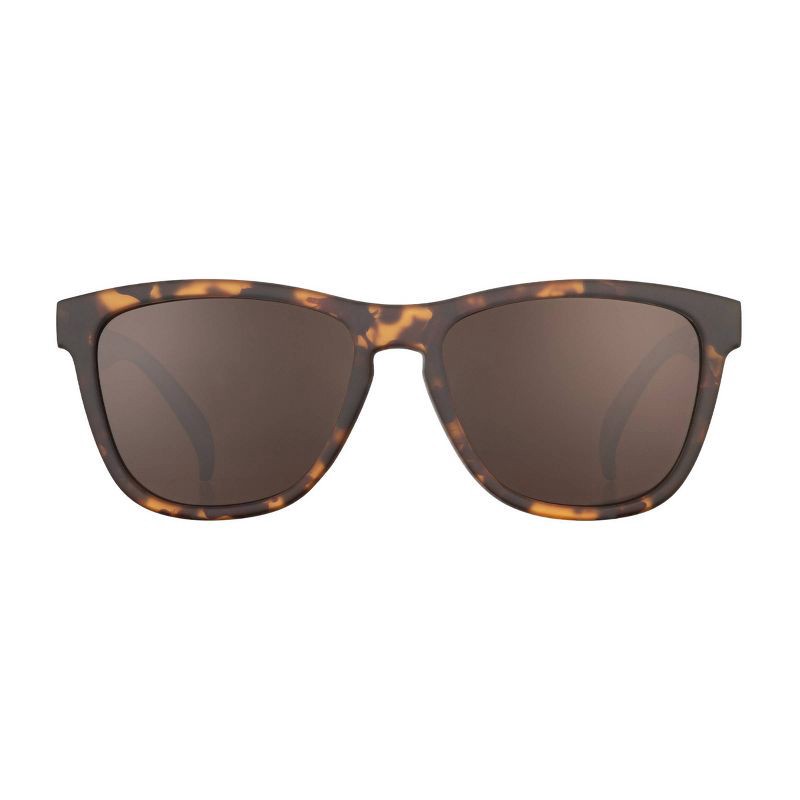 slide 2 of 4, goodr Bosley's Basset Hound Dreams OG Rectangle Sunglasses - Brown: Polarized Plastic Lenses, One Size Fits Most, 1 ct