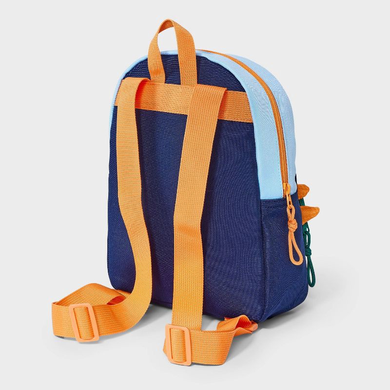slide 2 of 4, Toddler Dino Mini Backpack - Cat & Jack™: Kindergarten Dinosaur Pattern, Adjustable Straps, 2-5 Years, 5.4L Capacity, 5.4 liter