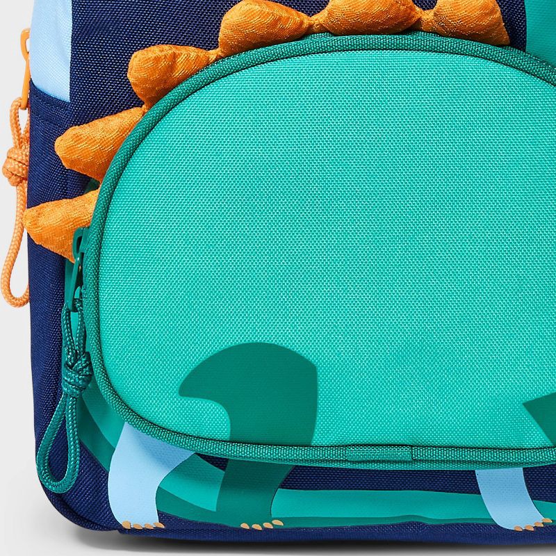 slide 4 of 4, Toddler Dino Mini Backpack - Cat & Jack™: Kindergarten Dinosaur Pattern, Adjustable Straps, 2-5 Years, 5.4L Capacity, 5.4 liter